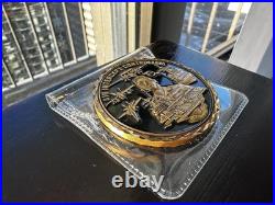 US Navy PACFLT Air Intercept Controller Challenge Coin AIC CG CVN F-14 Hawaii