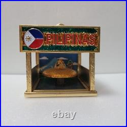US Navy PILIPINAS Hatbox HB Chief CPO Non Mess Coin