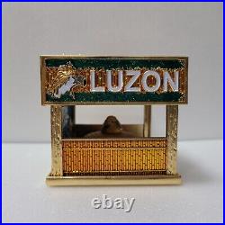 US Navy PILIPINAS Hatbox HB Chief CPO Non Mess Coin
