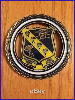 US Navy Parachute Team Leap Frogs Challenge Coin