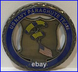 US Navy Parachute Team Leap Frogs Navy Seals Seal Team USN Challenge Coin