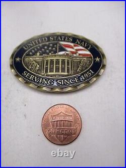 US Navy Presidential Food Service White House Challenge Coin / POTUS