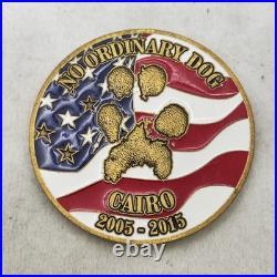 US Navy SEAL Cairo No Ordinary Dog MWD Canes Pugnaces Challenge Coin