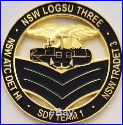 US Navy SEAL FCPOA SDV Team 1 NSW LOGSU 3 ATC DET HI TRADET 3 Pearl Harbor HI