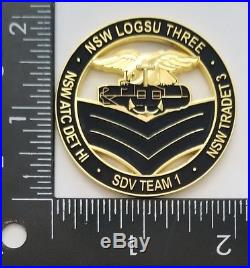 US Navy SEAL FCPOA SDV Team 1 NSW LOGSU 3 ATC DET HI TRADET 3 Pearl Harbor HI
