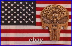 US Navy SEAL Team 3 Chris Kyle Punisher Challenge Coin 44/50 Rare