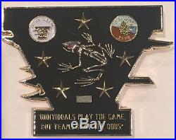 US Navy SEAL Team 5 Individuals Play The Game But Teams Beat The Odds Serial #94
