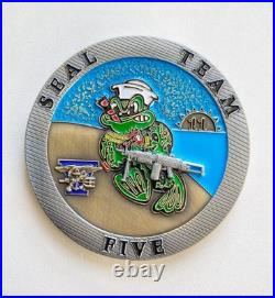 US Navy SEAL Team 5 Seabees DEVGRU NSW Challenge Coin