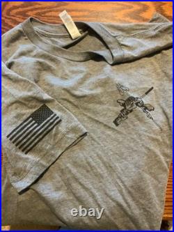 US Navy SEAL Team DEVGRU NSW Sniper Shirt and Plaque Combination