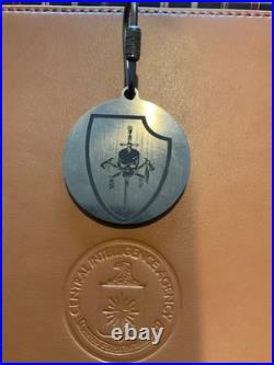 US Navy SEAL Team DEVGRU Silver Squadron Key Chain EXTREMELY RARE