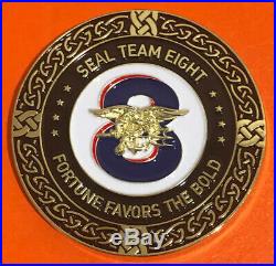 US Navy SEAL Team Eight ST8 Troop 3 Sons of Odin NSW SOF Morale Challenge Coin