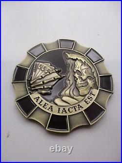 US Navy SEAL Team Seven ST-7 First Class Petty Officer FCPOA Challenge Coin