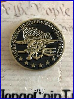 US Navy SEAL Team Six 6 NSW Black Squadron KOPFJAGER Headhunter Challenge Coin