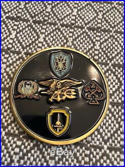 US Navy SEAL Team Two ST2 NSW Troop Insignia SOF Command Unit Challenge Coin HTF