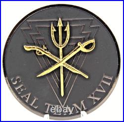 US Navy SEAL Team XVII Privilege To Be Here Challenge Coin 2