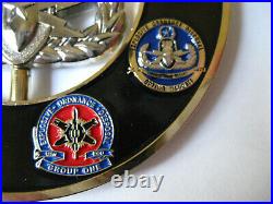 US Navy San Diego Explosives Ordnance Disposal EOD Chief Petty Officer CPO Coin