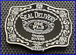 US Navy Seal Delivery Vehicle 2 Old Platoon 3 Challenge Coin