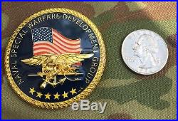 US Navy Seal Team 6 VI Six DEVGRU Naval Warfare Development Group Challenge Coin