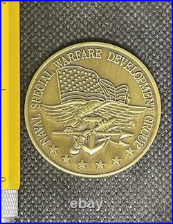 US Navy Seal Team Six Naval Special Warfare NSWDG DEVGRU Challenge Coin