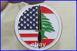 US Navy Seal Team Special Operation Group SOC FWD Lebanon Challenge Coin