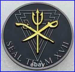 US Navy Seal Team XVII Challenge Coin