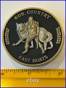 US Navy Special Boat Team 12 Challenge Coin SBT 12