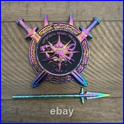 US Navy Special Boat Team 12 Challenge Coin USN Chief Petty Officers Mess