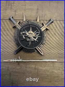 US Navy Special Boat Team 12 Challenge Coin USN Chief Petty Officers Mess