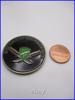 US Navy Special Boat Team SBT-12 1-Troop God Country Fast Boats Challenge Coin