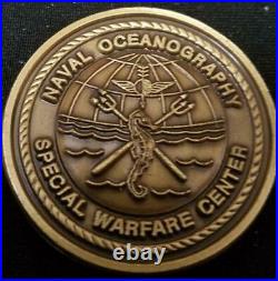 US Navy Special Operations Command Oceanography Challenge Coin