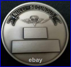 US Navy Special Operations Test Parachutist challenge coin