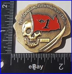 US Navy Special Reconnaissance Seal Team One SWCC SPECRECON SOCOM MARSOC Coin