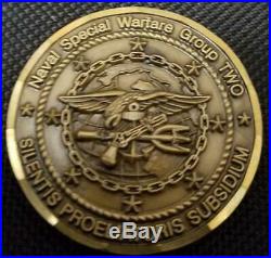 US Navy Special Warfare Group 2 NSWG-2 SOCEUR challenge Coin