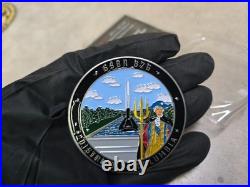 US Navy Strategic Nuclear Submarine SSBN826 District of Columbia Challenge Coin