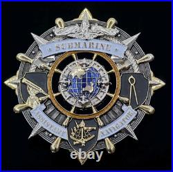 US Navy Submarine Assistant Navigator Challenge Coin