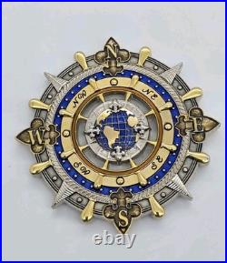 US Navy Submarine Assistant Navigator Challenge Coin