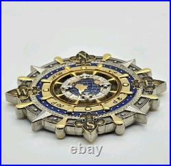 US Navy Submarine Assistant Navigator Challenge Coin
