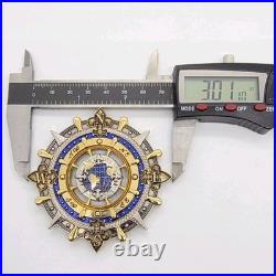 US Navy Submarine Assistant Navigator Challenge Coin