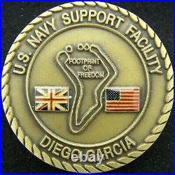 US Navy Support Facility Diego Garcia Challenge Coin