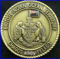 US Navy Support Facility Diego Garcia Challenge Coin