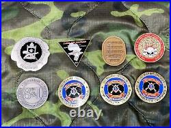 US Navy USMC Challenge Coin Lot 1st Marine Div NSW Maritime Security