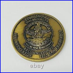 US Navy USS Bonhomme Richard LHD-6 Commissioning Challenge Coin