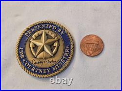 US Navy USS John Finn DDG-113 Commanding Officer CO Challenge Coin