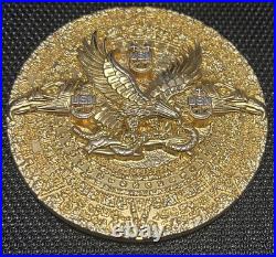 US Navy USS Rafael Peralta DDG 115 Gold Challenge Coin