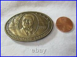US Navy USS Ronald Reagan CVN-76 July 12, 2003 Commissioning Challenge Coin