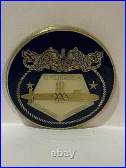 US Navy Undersea Warfare Division Challenge Coin Department Of The Navy