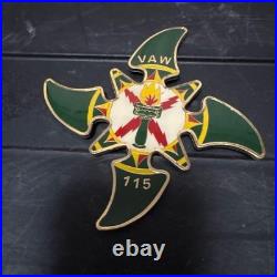 US Navy VAW 115 50th Anniversary Challenge Coin Military Badge Badge Medal