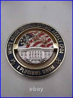 US Navy White House Communications Agency WHCA CPOA #'d Challenge Coin