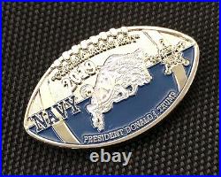 US Secret Service ARMY NAVY POTUS TRUMP SILVER TRIP Challenge Coin