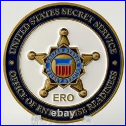 US Secret Service USSS Office of Enterprise Readiness ERO Challenge Coin